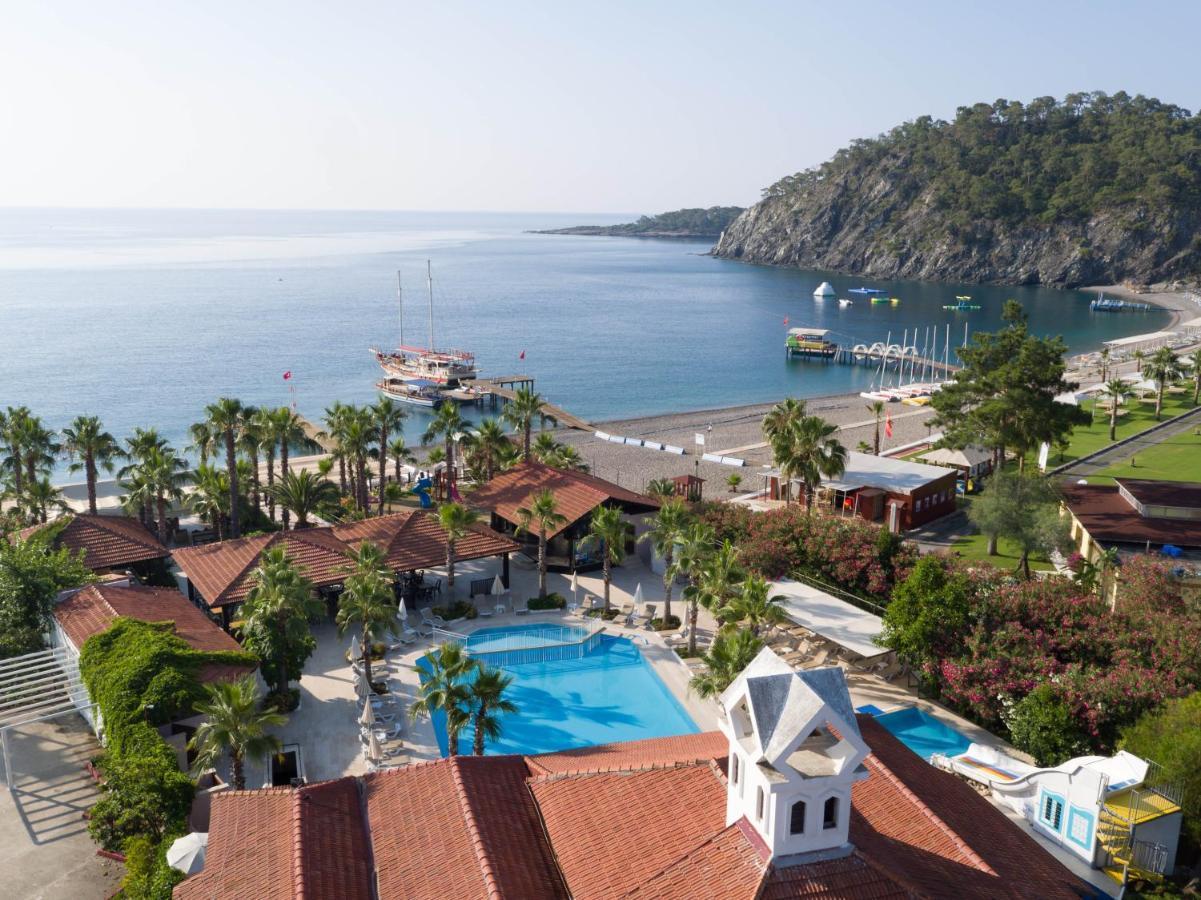 Club Akman Beach Camyuva Bagian luar foto