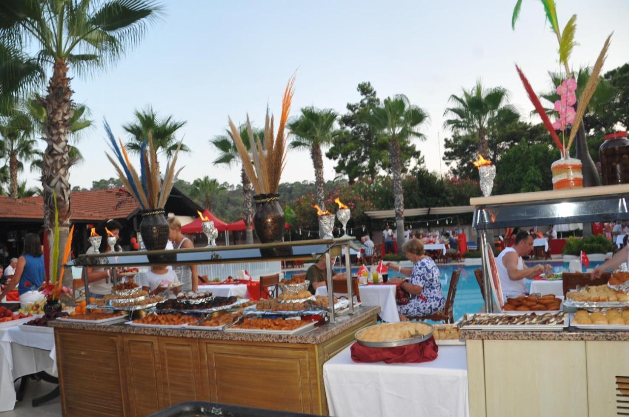 Club Akman Beach Camyuva Bagian luar foto