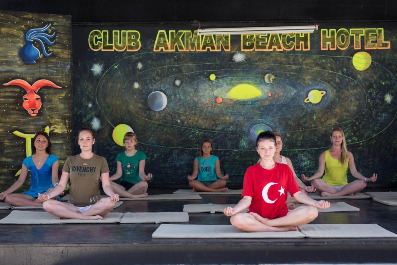 Club Akman Beach Camyuva Bagian luar foto