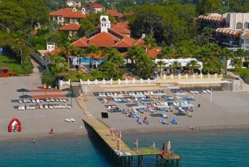 Club Akman Beach Camyuva Bagian luar foto