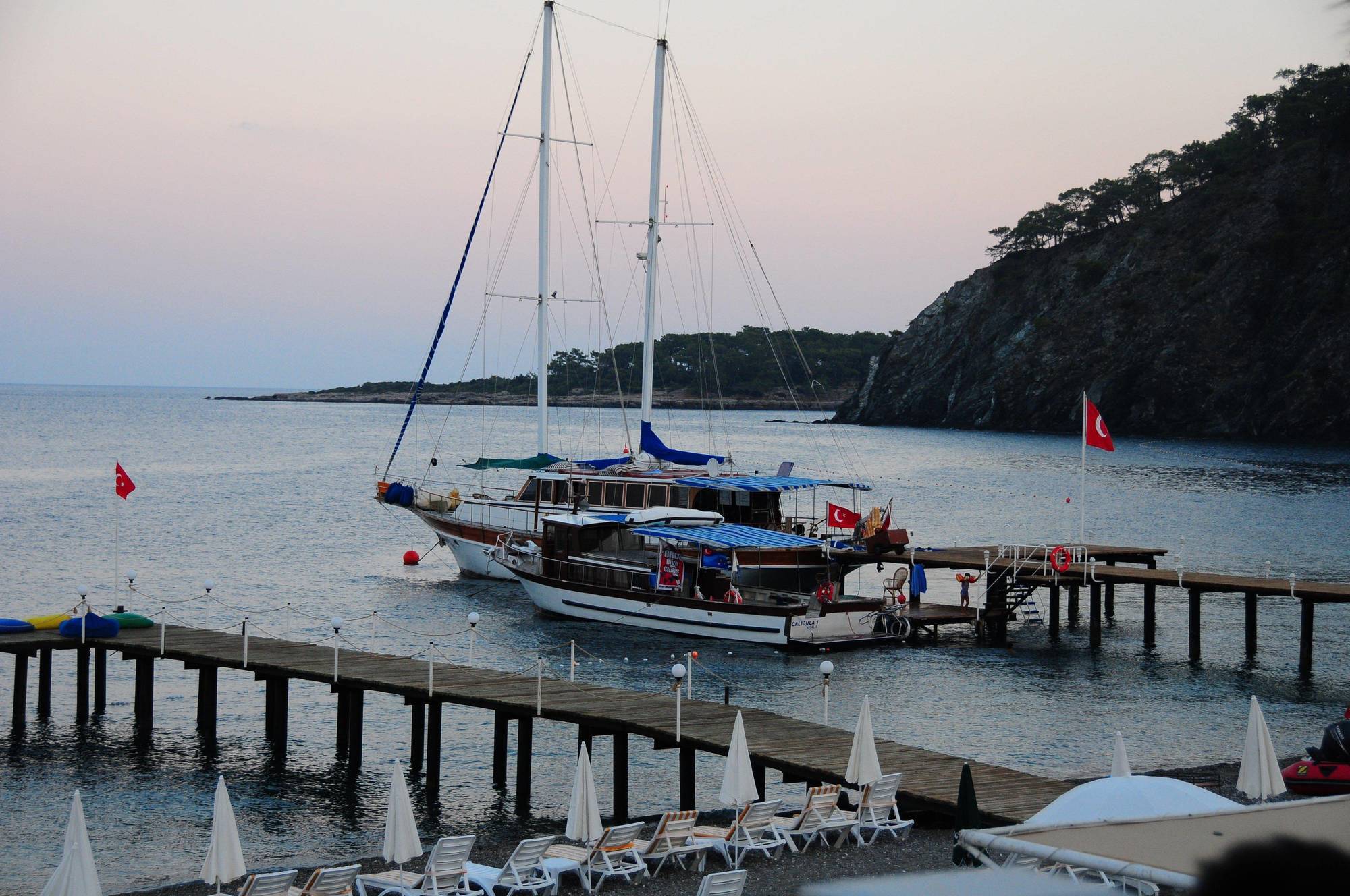 Club Akman Beach Camyuva Bagian luar foto